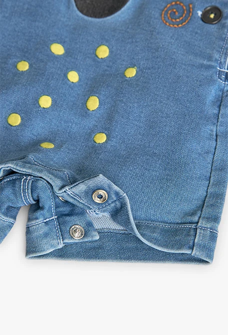 Ensemble de t-shirt en maille pour bébé garçon en couleur jaune