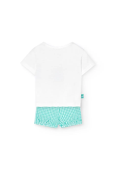 Nursery set with a koala design in white for baby boys.