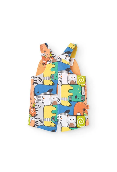 Set di t-shirt di maglia per neonato in colore salmone