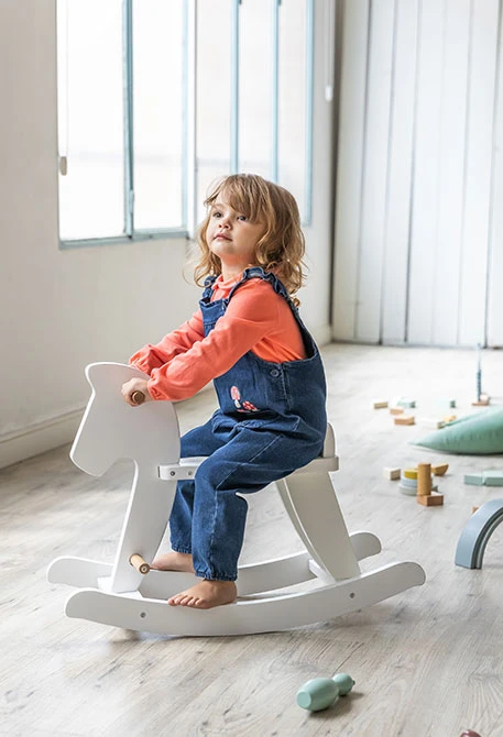 Ensemble bébé en tricot bleu