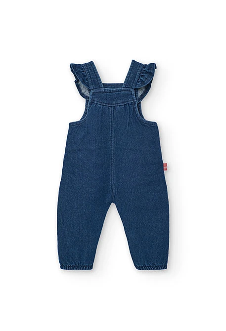 Ensemble bébé en tricot bleu