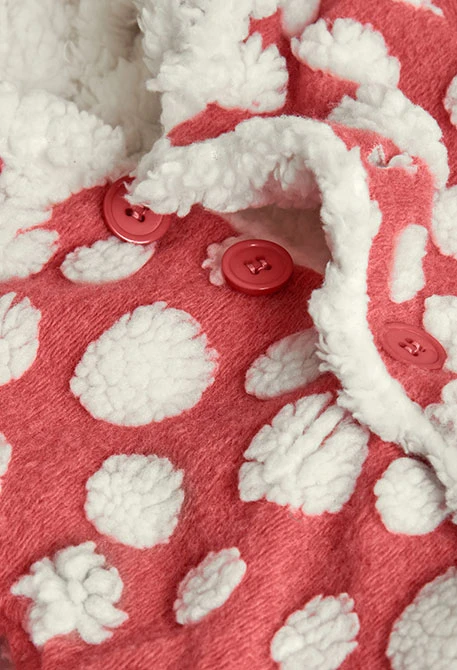 Rosa Strickjacke für Baby