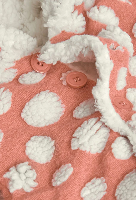 Rosa Strickjacke für Baby