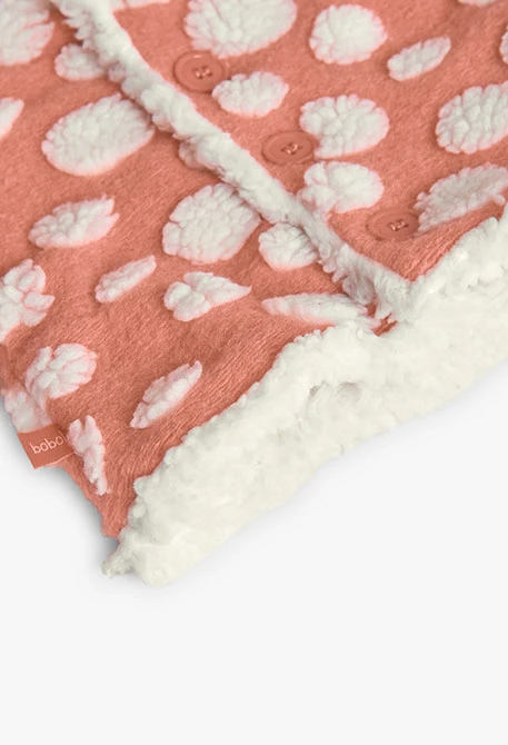 Giacca per neonato in maglia rosa