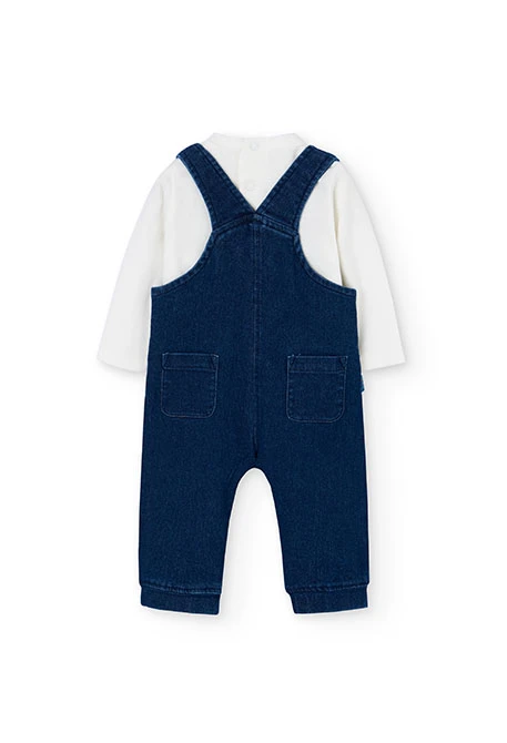 Ensemble bébé d´animaux bleu
