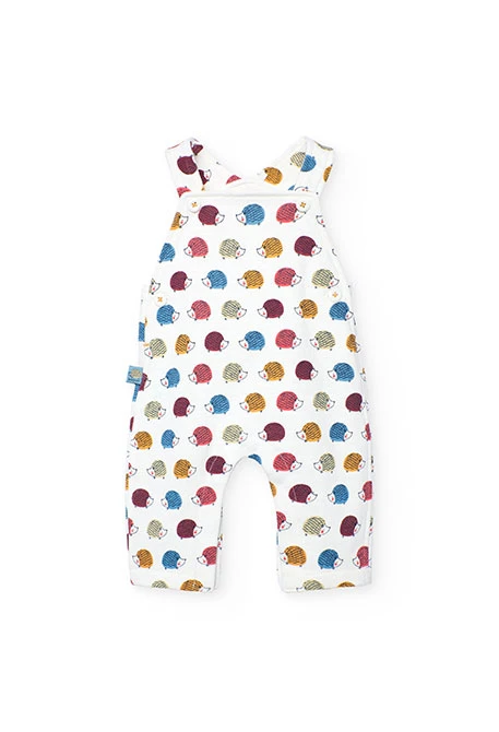 Gelbes Babykleidungsset mit Tieren