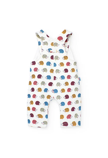 Gelbes Babykleidungsset mit Tieren