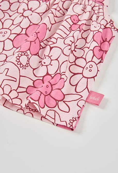 Set maglia stampato a fiori