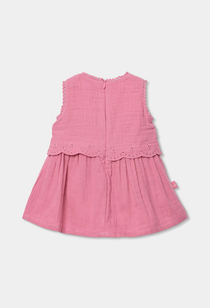 Rosa Baby-Kleid