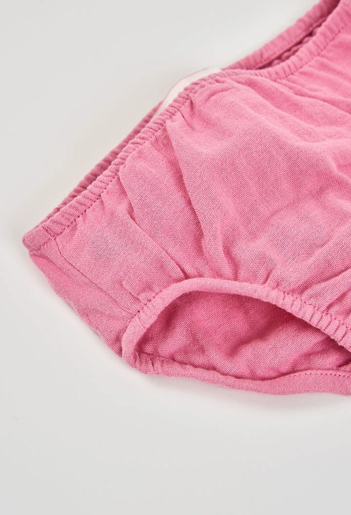 Vestito neonato rosa