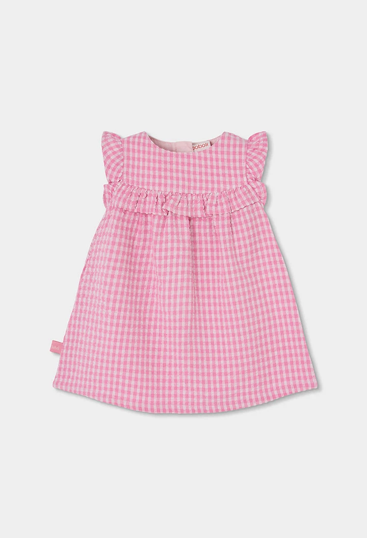 Baby checked dress