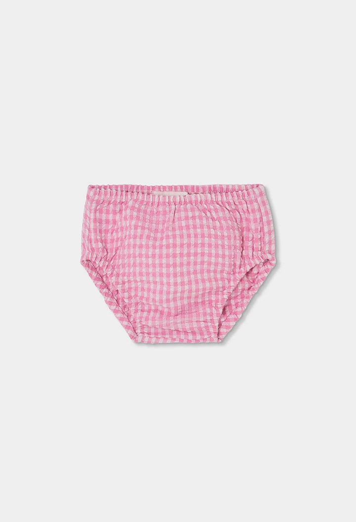 Vestit nadó quadres