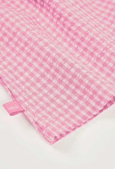 Robe bébé à carreaux