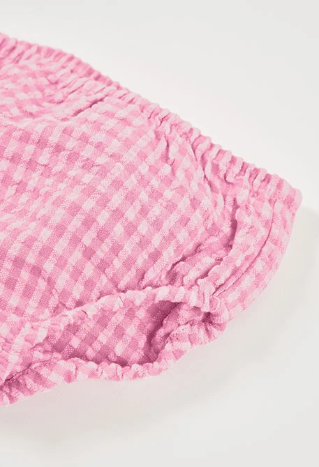 Vestido bebé cuadros