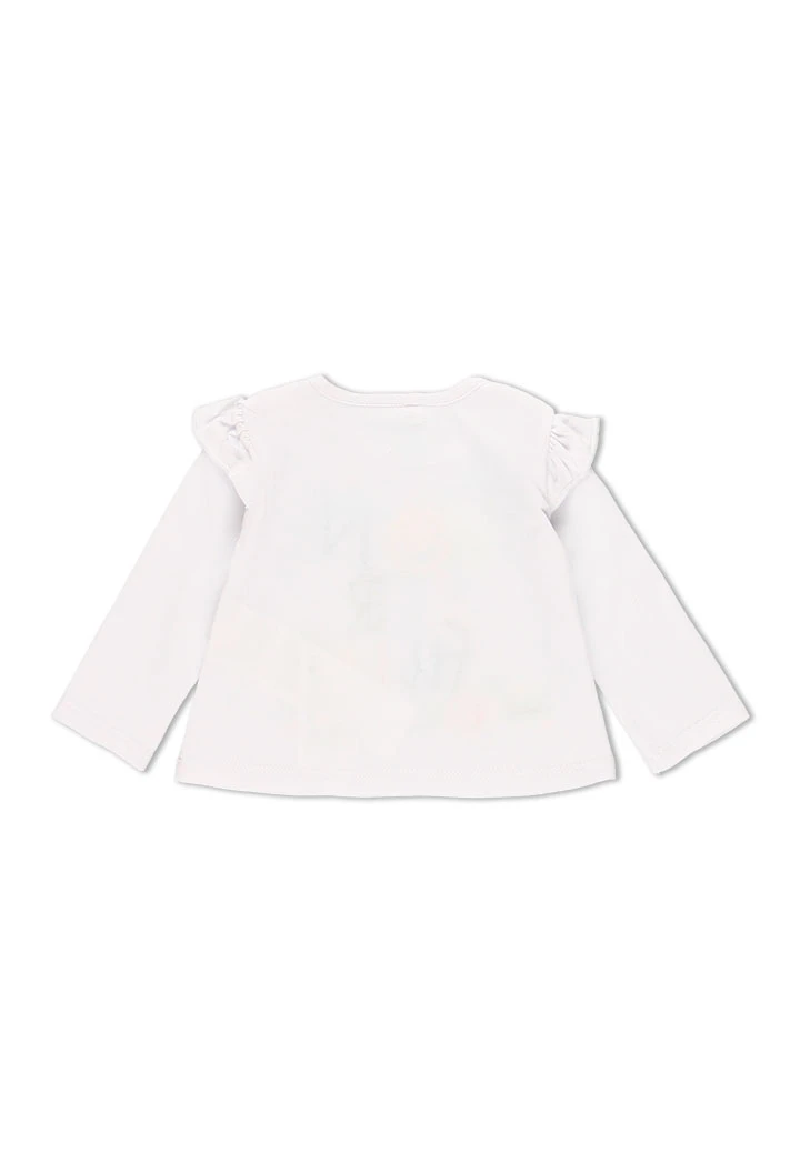 T-Shirt tricot pour bébé fille