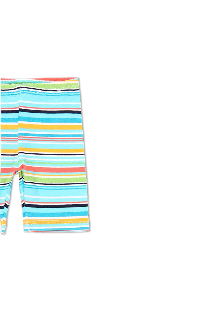 Pack en tricot à rayures pour bébé - organique