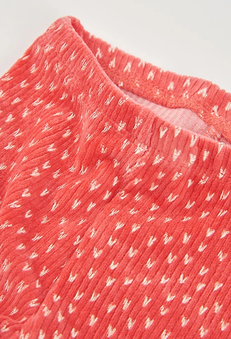 Ensemble maille bébé fille blanc imprimé forêt