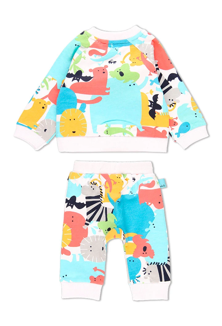 Sweat "animaux" pour bébé - organique