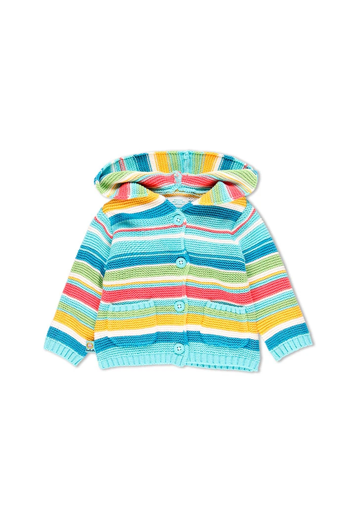 Gilet à rayures pour bébé