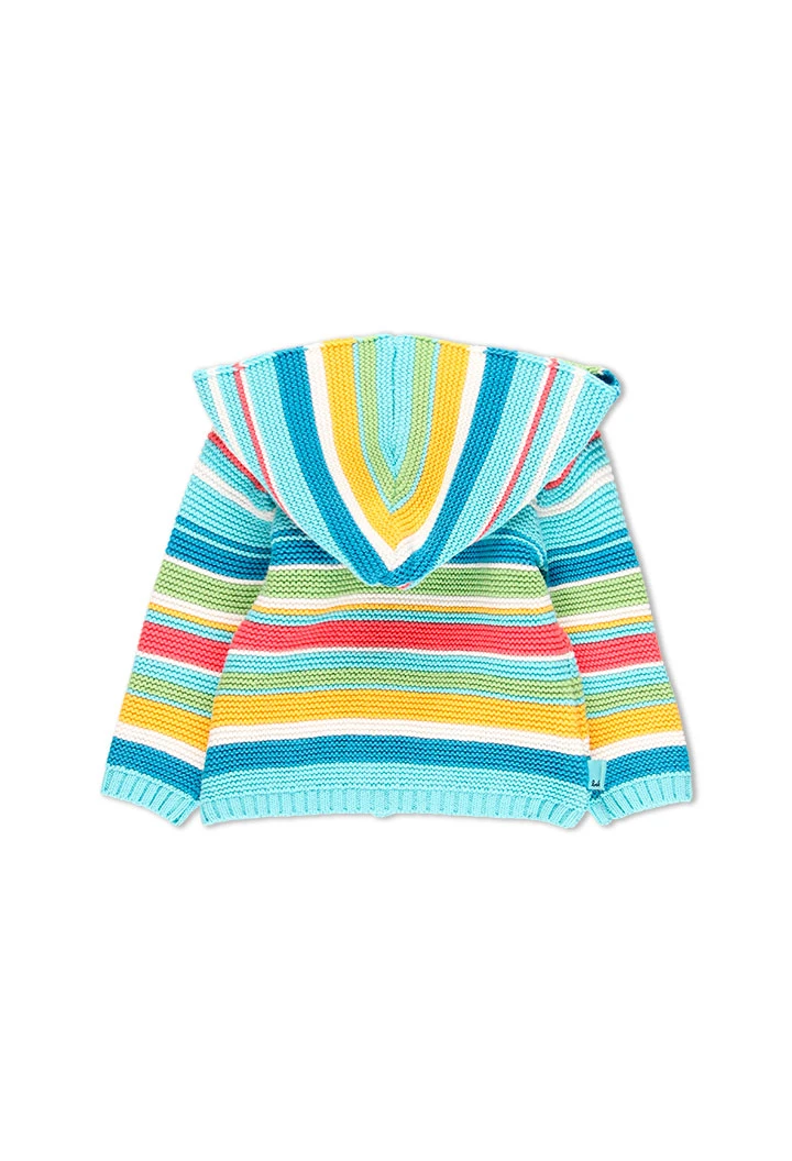 Gilet à rayures pour bébé