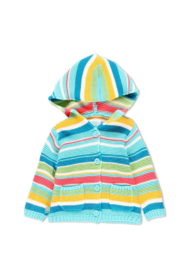 Gilet à rayures pour bébé