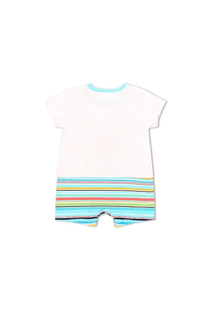 Grenouillère en tricot pour bébé - organique