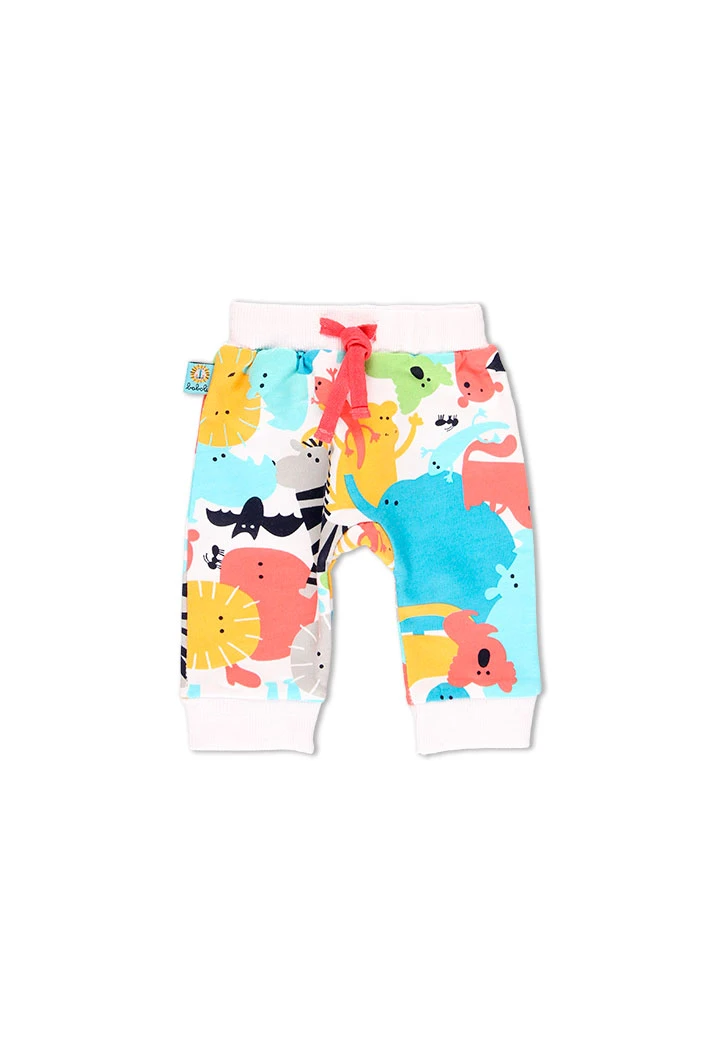 Pantalon "animaux" pour bébé - organique