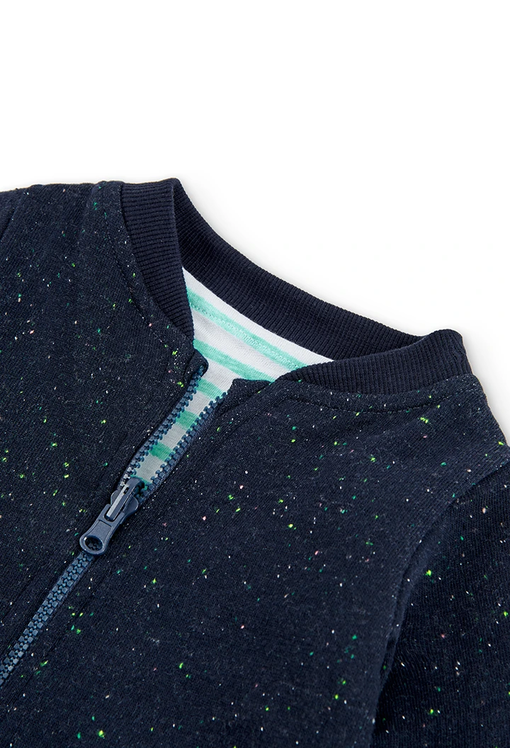 Veste en molleton reversible pour bébé