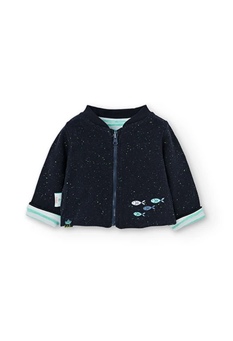 Veste en molleton reversible pour bébé
