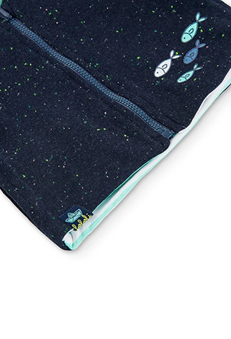 Veste en molleton reversible pour bébé