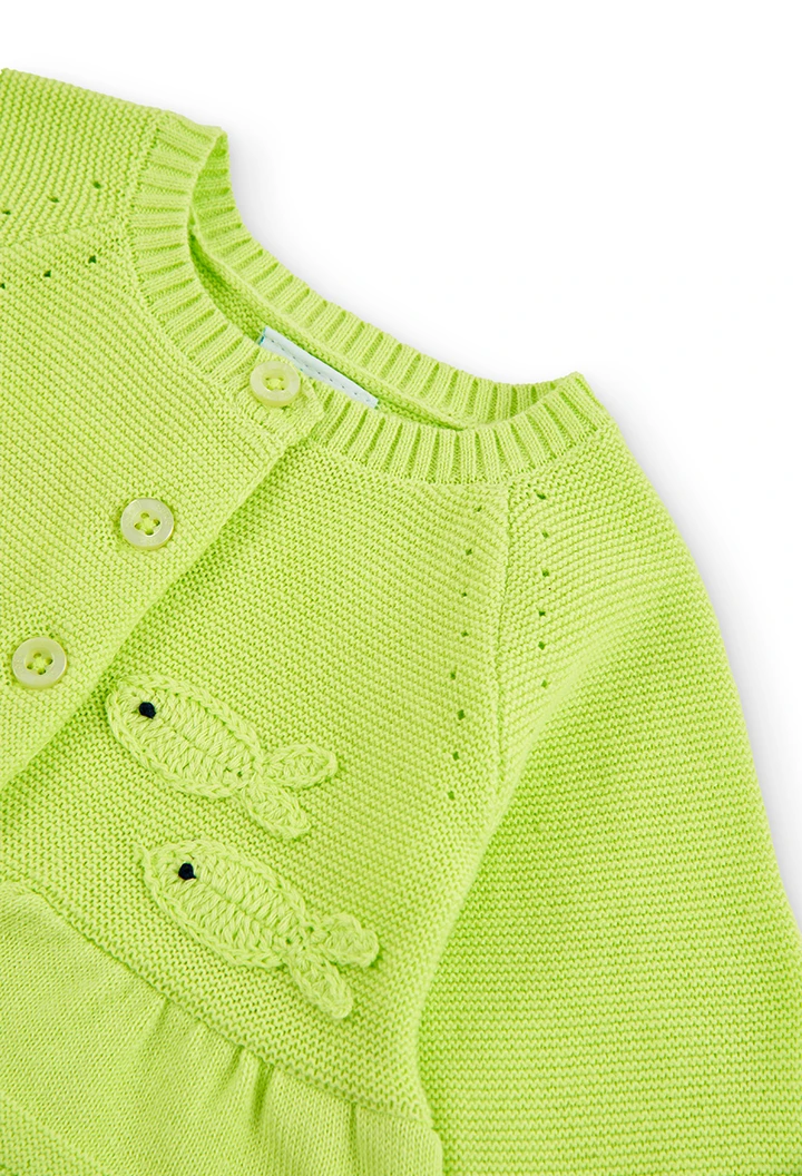 Gilet pour bébé fille