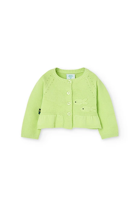 Gilet pour bébé fille
