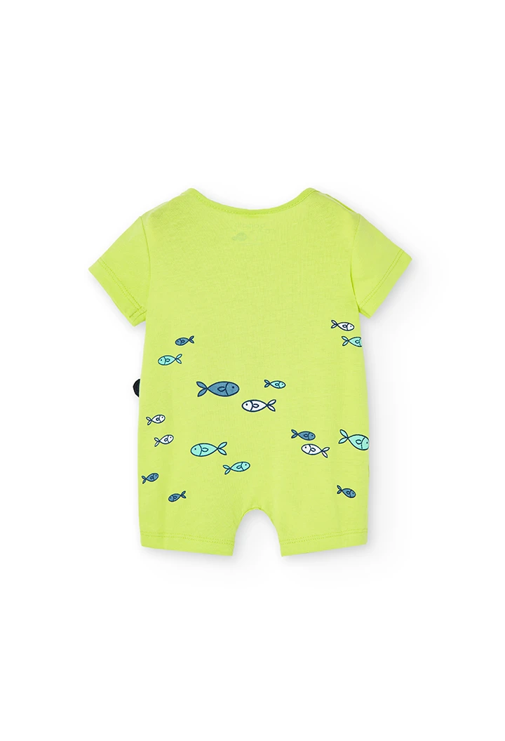 Grenouillère en tricot pour bébé -BCI