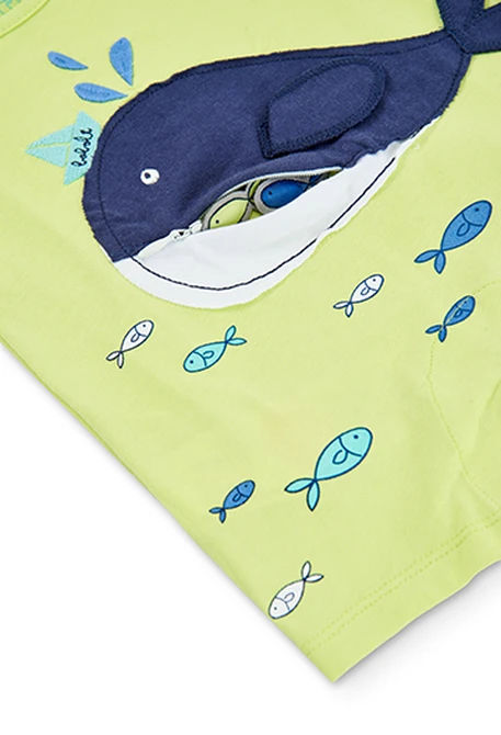 Grenouillère en tricot pour bébé -BCI