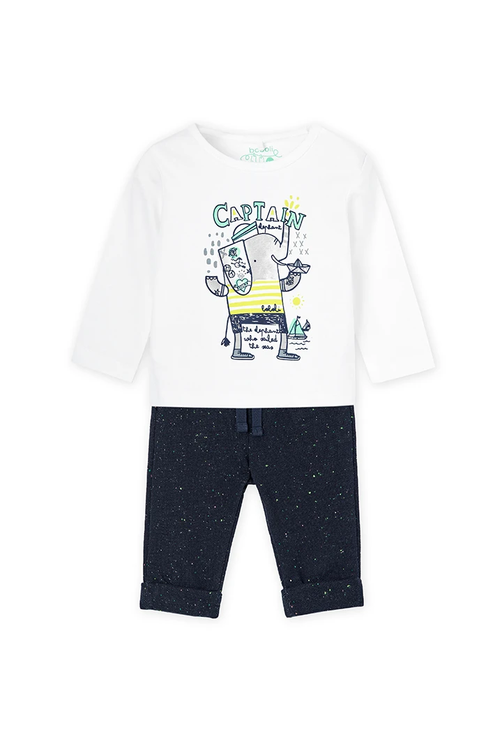 Pack en tricot pour bébé garçon
