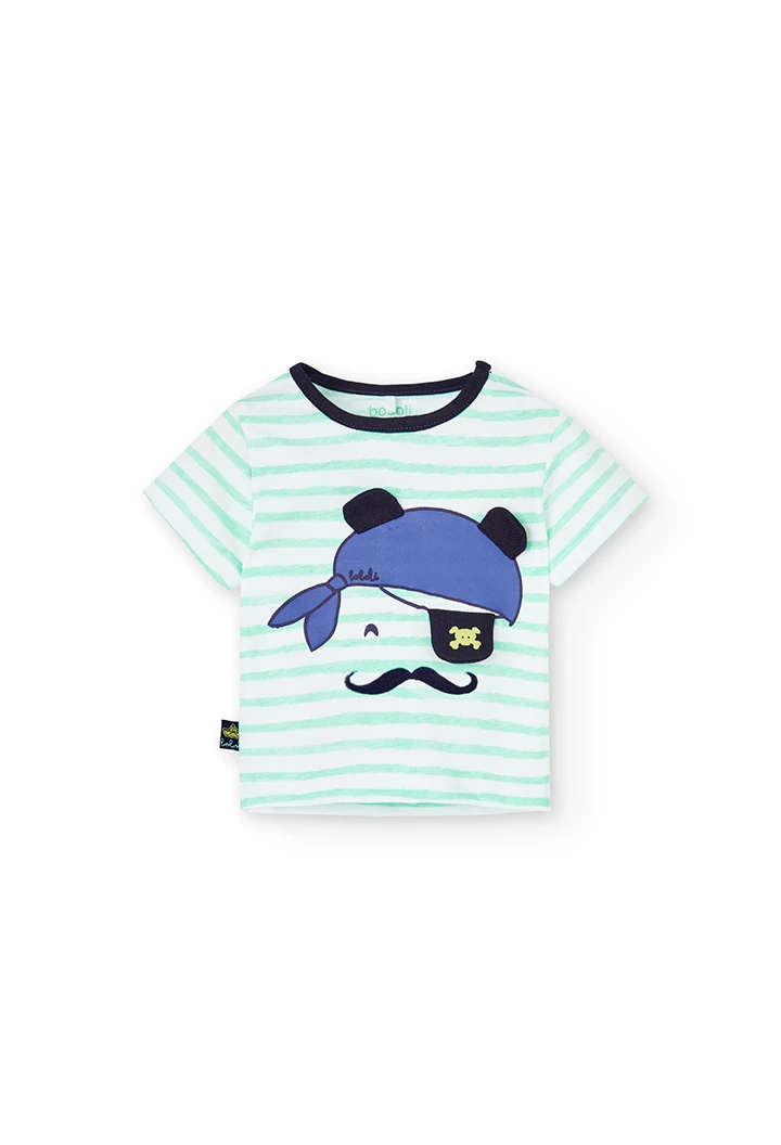 Pack en tricot "pirate" pour bébé garçon