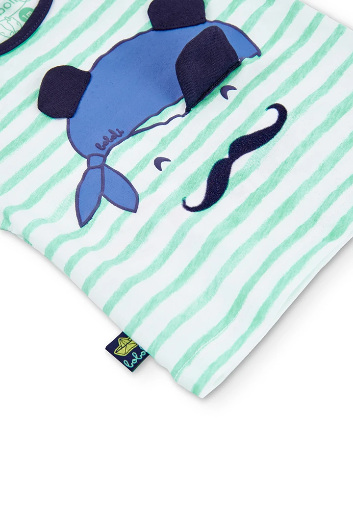 Pack en tricot "pirate" pour bébé garçon
