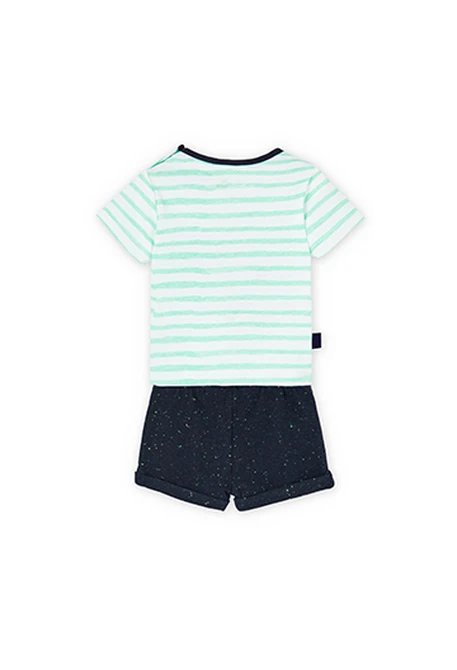 Pack en tricot "pirate" pour bébé garçon