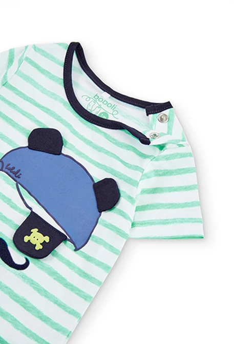 Pack en tricot "pirate" pour bébé garçon