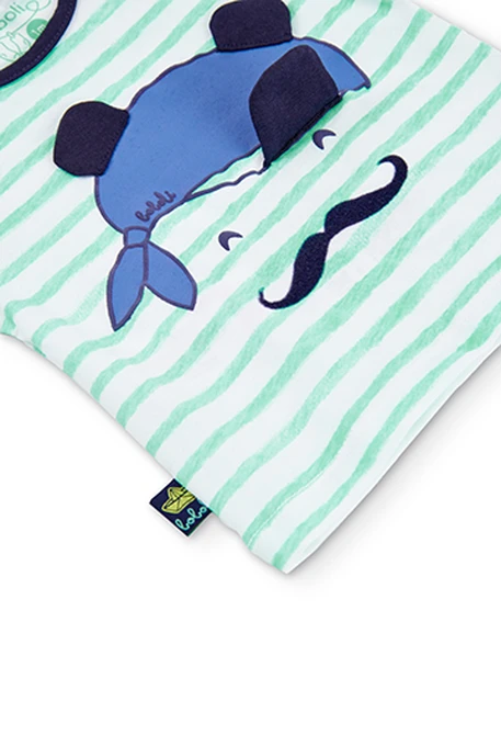 Pack en tricot "pirate" pour bébé garçon