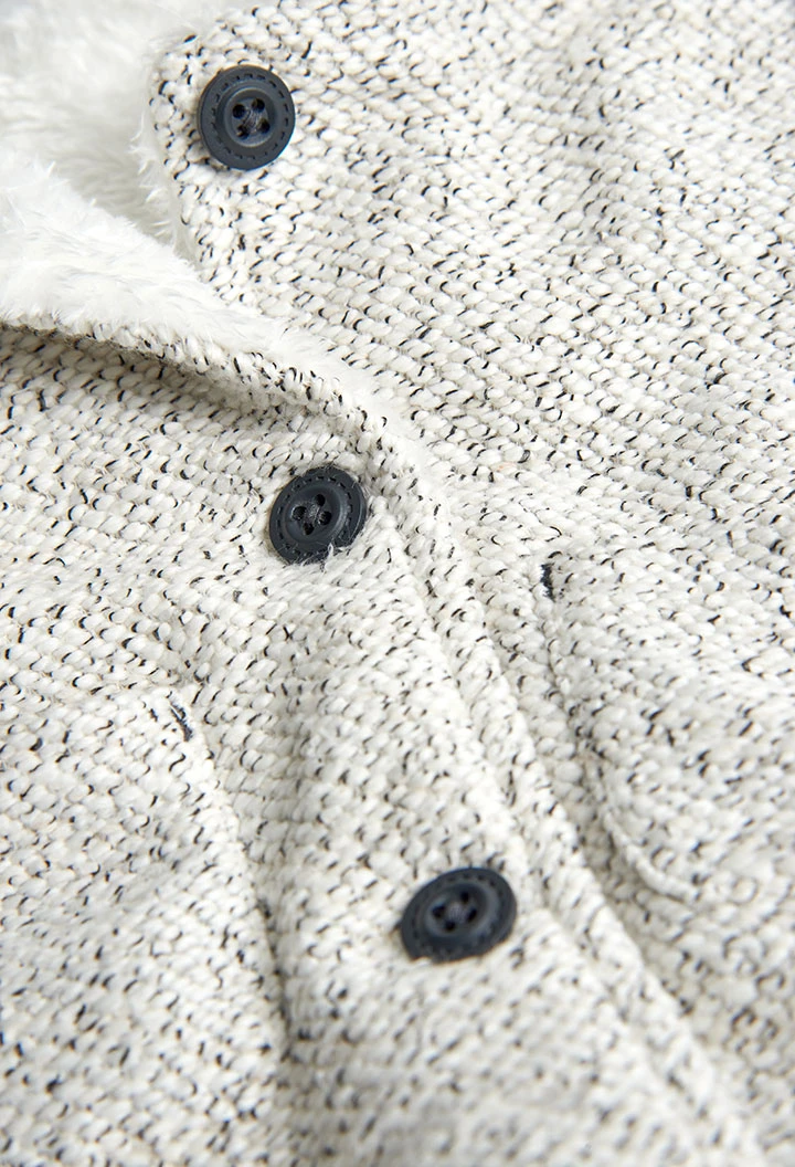 Knit jacket fantasy for baby