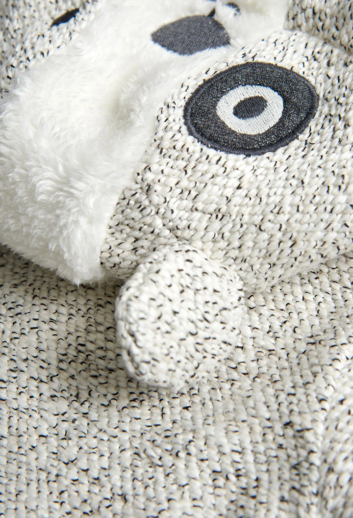 Knit jacket fantasy for baby