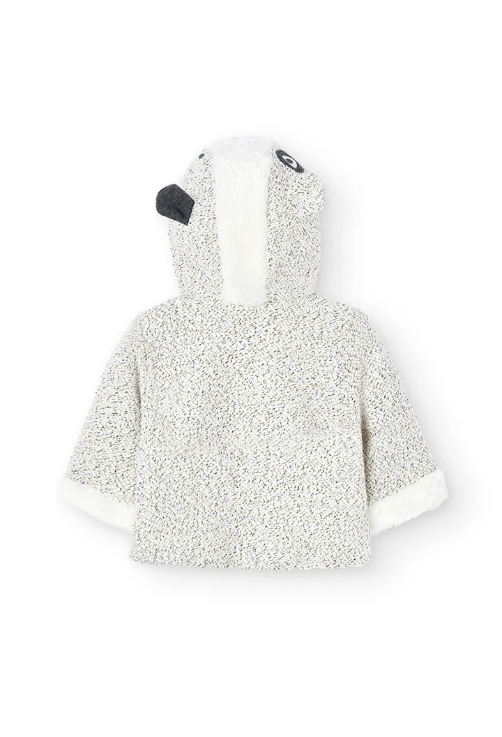 Knit jacket fantasy for baby