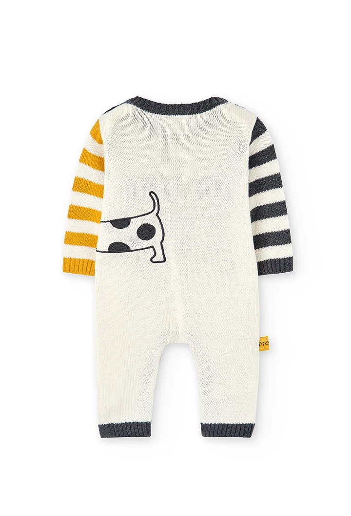 Grenouillère en tricot pour bébé -BCI