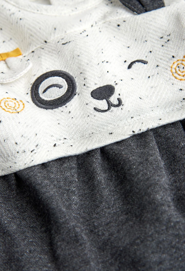 Vestido punto de bebé niña -BCI