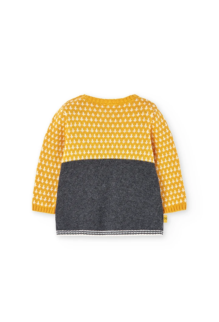 Knitwear dress for baby girl -BCI
