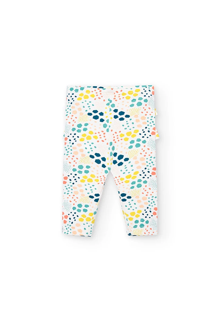 Pack tricoté pour bébé fille en blanc