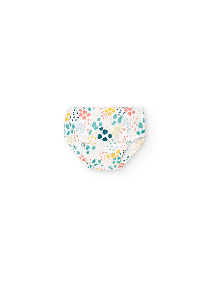 Robe fantaisie en tissu imprimé pour bébé