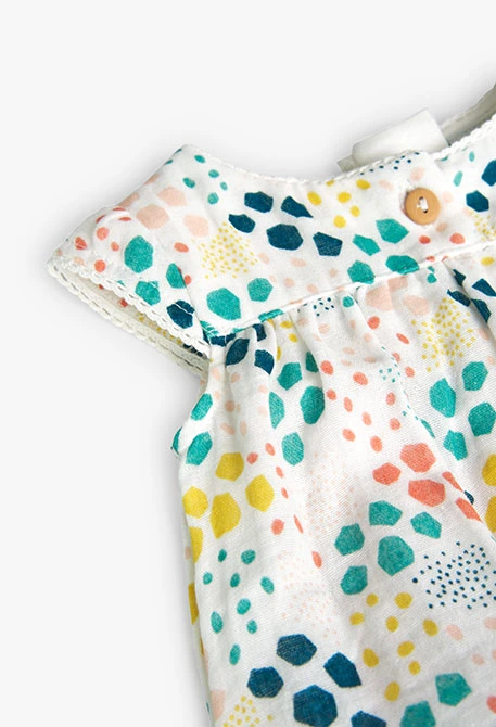 Baby printed fantasy fabric dress
