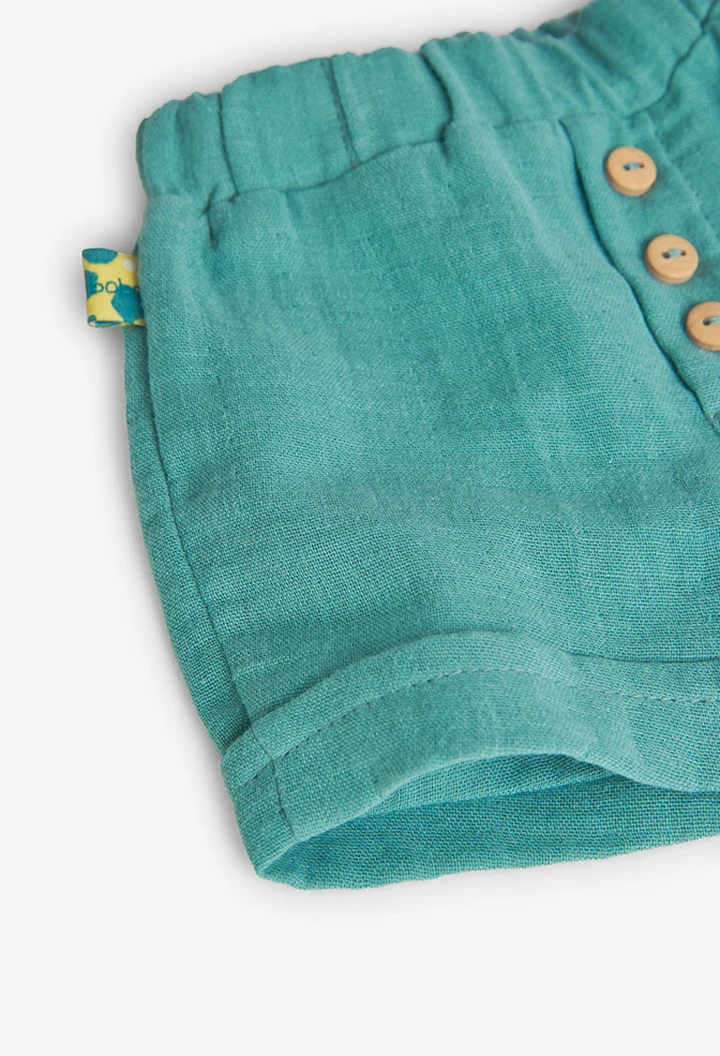 Pack bébé imprimé en maille combinée